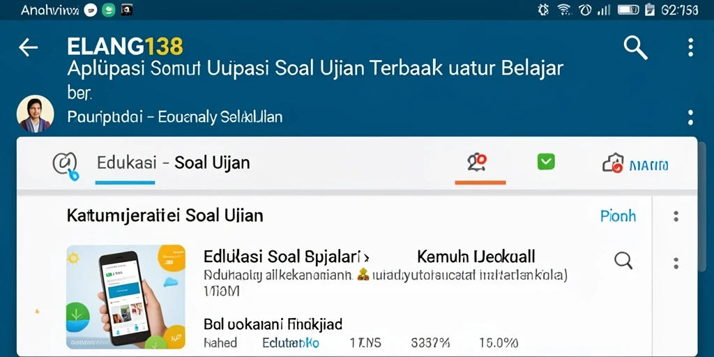 Tampilan antarmuka aplikasi ELANG138 yang intuitif dan mudah digunakan.
